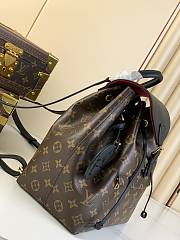 Louis Vuitton Monogram Backpack Black Large M45515 Size 27.5 x 33 x 14 cm - 4