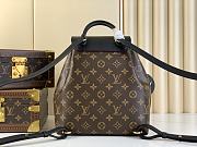 Louis Vuitton Monogram Backpack Black Large M45515 Size 27.5 x 33 x 14 cm - 2