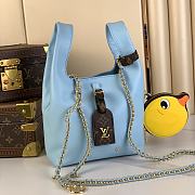 Louis Vuitton Atlantis BB Handbag M11387 Light Blue Size 17 x 17 x 7 cm - 1