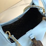 Louis Vuitton Atlantis BB Handbag M11387 Light Blue Size 17 x 17 x 7 cm - 6