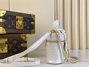 Louis Vuitton Vanity Chain Pouch White Ostrich Size 19 x 11.5 x 6.5 cm - 5