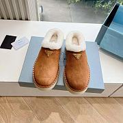 Prada Women Suede Mules - 1