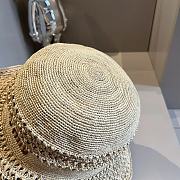 Miu Miu Woven Fabric Hat - 6