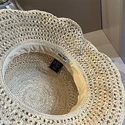 Miu Miu Woven Fabric Hat - 2