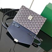 Goyard Chypre Crossbody Bag Dark Blue Size 21 x 4 x 16 cm - 6