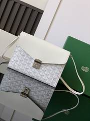 Goyard Chypre Crossbody Bag White Size 21 x 4 x 16 cm - 1