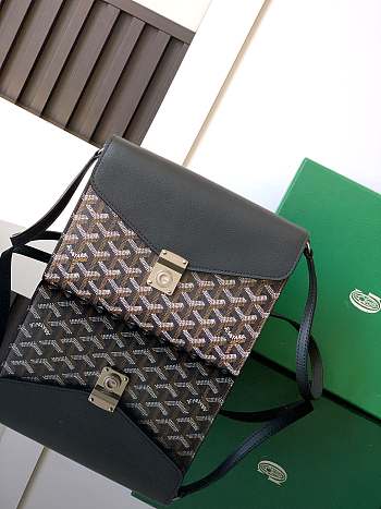 Goyard Chypre Crossbody Bag Black Size 21 x 4 x 16 cm