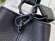 Louis Vuitton Capucines Mini Handbag M25255 Black Size 13.6 x 8 x 21 cm - 3