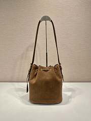 Prada Suade Bucket Bag Brown Size 25 x 22 x 13 cm - 4