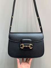 Gucci 1955 Horsebit Bag Black 01 Size 25 x 18 x 8 cm - 1