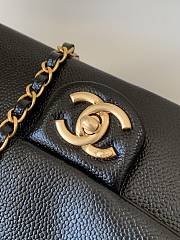 Chanel CF Caviar Gold Coin Black Size 16 x 33 x 5 cm - 4