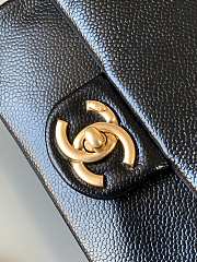 Chanel CF Caviar Gold Coin Black Size 13 x 17.5 x 6 cm - 4