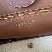 Chanel Large Shopping Bag Cowhide Wool Size 38 cm - 4