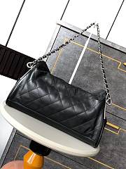 Chanel Ultimate Soft Hobo Bag Black Large Size 40 x 30 x 15 cm - 4