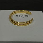 Celine Paris Double Thin Cuff  - 3