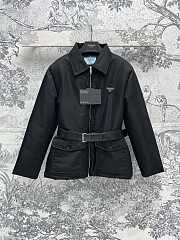 Prada Women Nylon Jacket Black  - 1