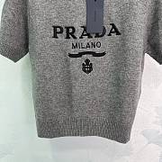 Prada Fine Knit Logo Sweatshirt  - 6