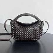 Bottega Veneta Mini Cobble Dark Brown Size 23 x 11 x 8 cm - 1