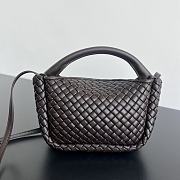 Bottega Veneta Mini Cobble Dark Brown Size 23 x 11 x 8 cm - 5