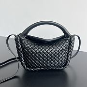 Bottega Veneta Mini Cobble Black Size 23 x 11 x 8 cm - 1