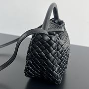 Bottega Veneta Mini Cobble Black Size 23 x 11 x 8 cm - 2