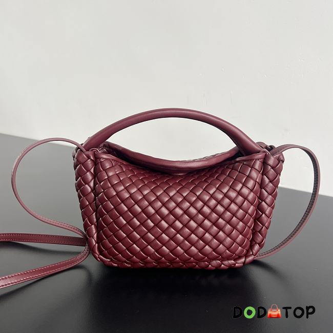 Bottega Veneta Mini Cobble Red Size 23 x 11 x 8 cm - 1