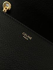 Celine Medium Victoire Bag Black Size 23.5 × 14 × 8 cm - 6