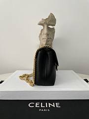 Celine Medium Victoire Bag Black Size 23.5 × 14 × 8 cm - 3