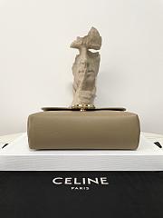 Celine Medium Victoire Bag Beige Size 23.5 × 14 × 8 cm - 4