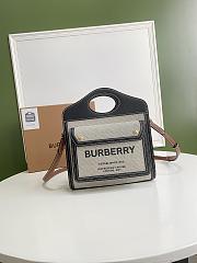 Burberry Canvas Beige Size 23 x 6 x 26.5 cm - 1