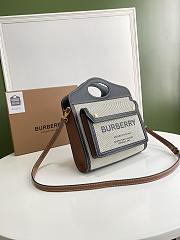 Burberry Canvas Beige Size 23 x 6 x 26.5 cm - 6