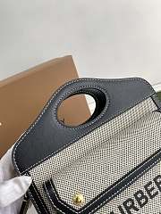 Burberry Canvas Beige Size 23 x 6 x 26.5 cm - 2