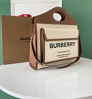 Burberry Canvas Brown Large Size 37 × 9.5 x 41 cm - 3