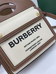 Burberry Canvas Brown Size 23 x 6 x 26.5 cm - 6