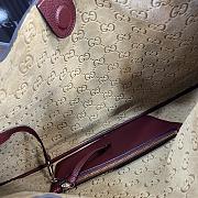 Gucci Body Double Lock Medium Shoulder Bag Red Size 49 x 46 x 4 cm - 3