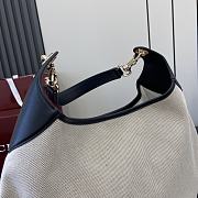 Gucci Body Double Lock Medium Shoulder Bag Canvas Leather Size 49 x 46 x 4 cm - 4