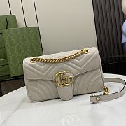 Gucci GG Marmont Light Gray Size 26 x 13 x 6 cm - 1