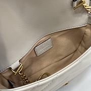 Gucci GG Marmont Mini Light Gray Size 10 x 16.5 x 4.5 cm - 5