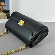 Miu Miu Chain Baguette Bag Black Size 24 x 13.5 x 9 cm - 4