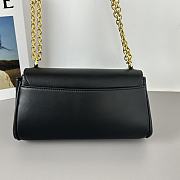 Miu Miu Chain Baguette Bag Black Size 24 x 13.5 x 9 cm - 3