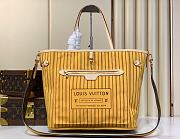 Louis Vuitton Neverfull Bandouliere Inside Out Medium Handbag Yellow Size 31 x 28 x 14 cm - 1