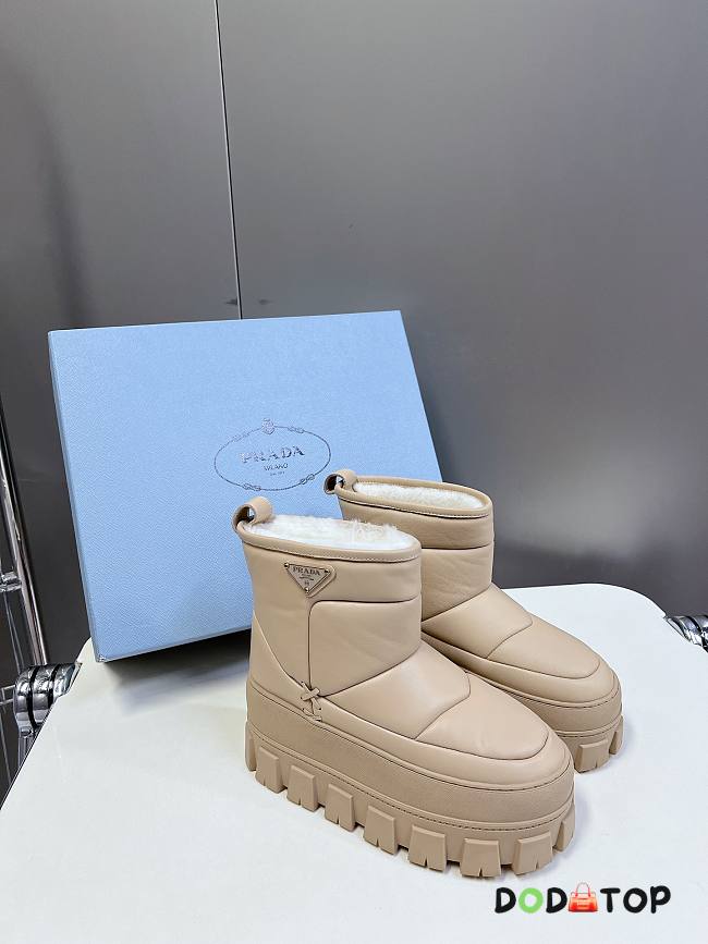 Prada Beige Boots 01 - 1