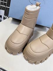 Prada Beige Boots 01 - 5