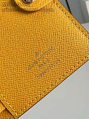 Louis Vuitton Lisa Wallet M83649 Yellow Size 9 x 11 x 1.5 cm - 6