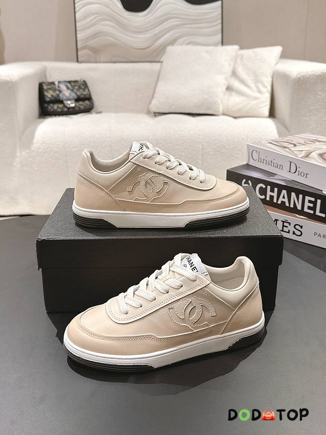 Chanel Trainers Beige/Blue/Gray - 1