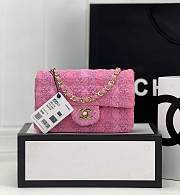 Chanel CF Woolen Pink Size 20 cm - 1