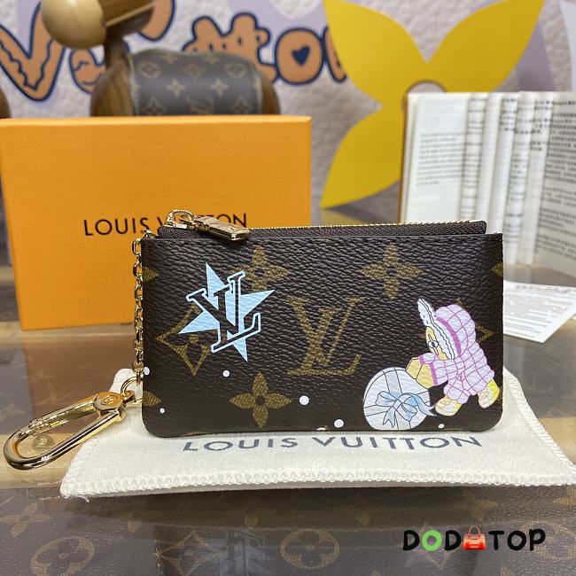 Louis Vuitton Key Bag M12229 Blue Size 12 x 1.5 x 7 cm - 1