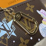 Louis Vuitton Key Bag M12229 Blue Size 12 x 1.5 x 7 cm - 3