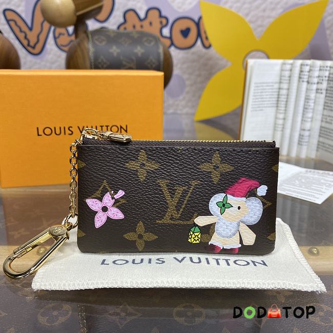 Louis Vuitton Key Bag M12217 Red Size 12 x 1.5 x 7 cm - 1