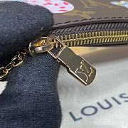 Louis Vuitton Key Bag M12217 Red Size 12 x 1.5 x 7 cm - 5